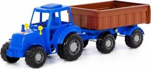 Polesie Polesie 84750 Traktor Altaj niebieski z przyczepą Nr1 w siatce 1