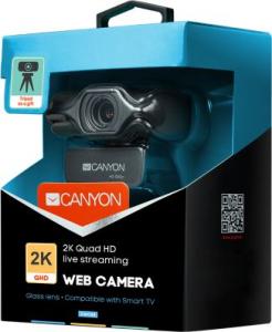 Kamera internetowa Canyon 2K Quad HD live streaming Webcam C6 (CNS-CWC6N) 3