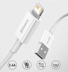 Kabel USB Baseus USB-A - Lightning 2 m Niebieski (CALYS-C03) 12