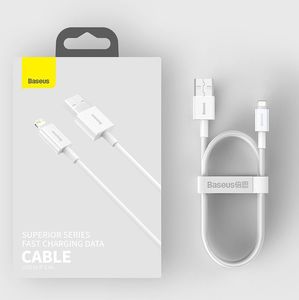 Kabel USB Baseus USB-A - Lightning 2 m Niebieski (CALYS-C03) 19