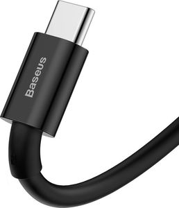 Kabel USB Baseus USB-A - USB-C 2 m Czarny (CATYS-A01) 3