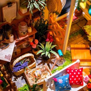 Robotime Technology ROBOTIME Składany Malowany Model Mini Ogród 4