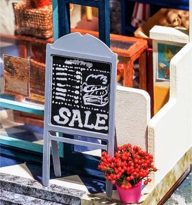 Robotime Technology ROBOTIME Składany Drewniany Model Puzzle 3D Piekarnia Nancy 4