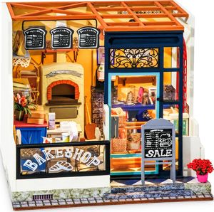 Robotime Technology ROBOTIME Składany Drewniany Model Puzzle 3D Piekarnia Nancy 5