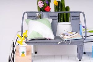 Robotime Technology ROBOTIME Składany Malowany Model Pokój na Poddaszu 11