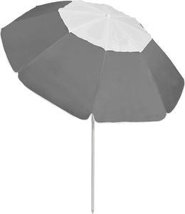 vidaXL Parasol plażowy antracytowy 300 cm 5