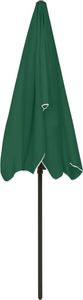 vidaXL Parasol plażowy, zielony, 200x125 cm 7
