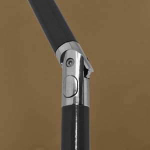 vidaXL Parasol plażowy, taupe, 200x125 cm 3