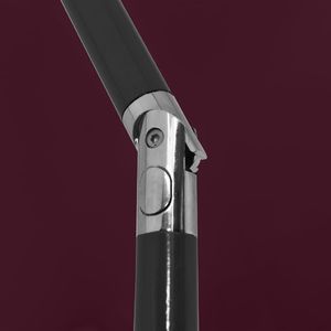 vidaXL Parasol plażowy, czerwony, 200x125 cm 3