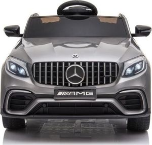 Lean Cars Auto na akumulator Mercedes QLS-5688 Srebrny Lakier 4x4 2