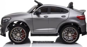 Lean Cars Auto na akumulator Mercedes QLS-5688 Srebrny Lakier 4x4 4