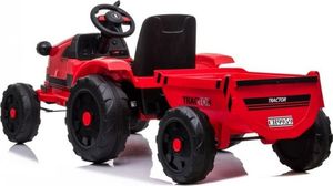 Lean Cars Traktor na Akumulator z Przyczepą CH9959 Czerwony 4