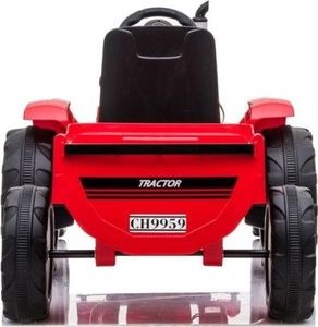 Lean Cars Traktor na Akumulator z Przyczepą CH9959 Czerwony 6