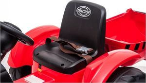Lean Cars Traktor na Akumulator z Przyczepą CH9959 Czerwony 8