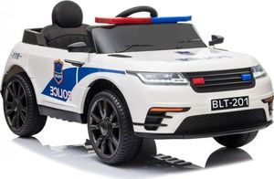 Lean Cars Pojazd na Akumulator BLT-201 Policja Biały 1