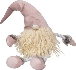 Dekoracja świąteczna FIGURKA SKRZAT 41 CM RÓŻOWY 1