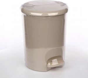 Kosz na śmieci na pedał 16L beżowy (0607002104 Alt) 2