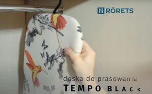 Rorets Deska do prasowania Tempo Black 2617-41000 3