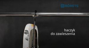 Rorets Deska do prasowania Tempo Black 2617-41000 4