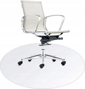 MATA PODŁOGOWA POLIWĘGLAN POD KRZESŁO 125x100 cm grubość 1mm 10