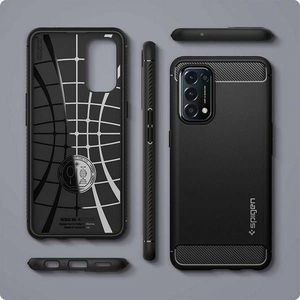 Spigen SPIGEN RUGGED ARMOR OPPO RENO 5 5G/FIND X3 LITE MATTE BLACK 2