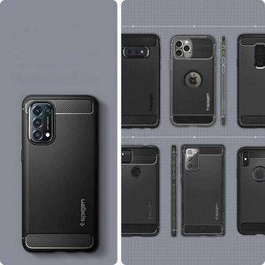 Spigen SPIGEN RUGGED ARMOR OPPO RENO 5 5G/FIND X3 LITE MATTE BLACK 4