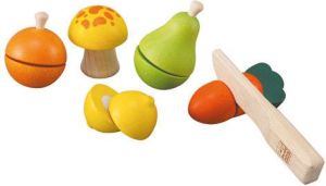 Plan Toys Drewniane Warzywa i Owoce (PLTO-5337) 1