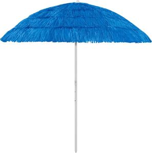 vidaXL Parasol plażowy niebieski 240 cm 1