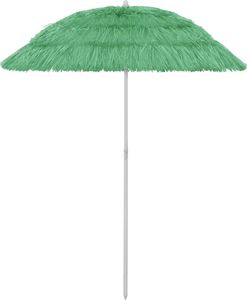 vidaXL Parasol plażowy zielony 180 cm 1