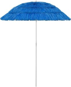 vidaXL Parasol plażowy niebieski 180 cm 1