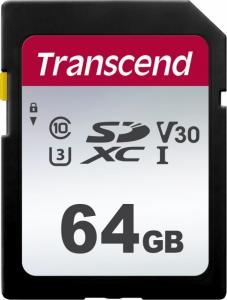 Karta Transcend 300S SDXC 64 GB Class 10 UHS-I/U1 V10 (1_751302) 1