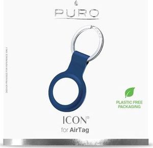 Puro Silikonowe etui PURO ICON Case Apple AirTag (granatowy) 3