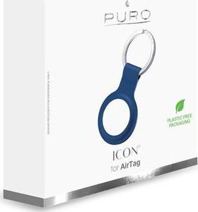 Puro Silikonowe etui PURO ICON Case Apple AirTag (granatowy) 4