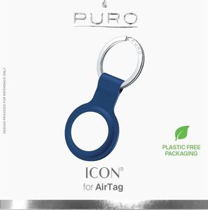 Puro Silikonowe etui PURO ICON Case Apple AirTag (granatowy) 5