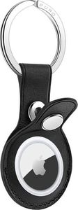 Puro Etui ze skóry SKY Case Apple AirTag (czarny) 3