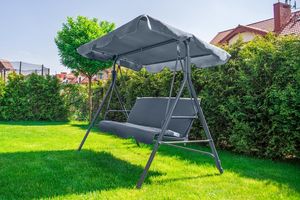 Funfit Huśtawka ogrodowa "Relax" dla 3 osób 11