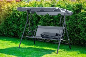 Funfit Huśtawka ogrodowa "Relax" dla 3 osób 7