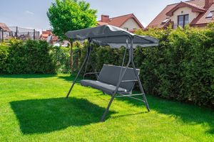 Funfit Huśtawka ogrodowa "Relax" dla 3 osób 9
