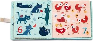 Lilliputiens LILLIPUTIENS Miękka książeczka do nauki liczenia 1, 2, 3... 18 m+ 6