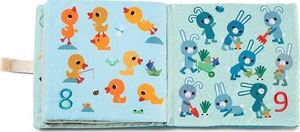 Lilliputiens LILLIPUTIENS Miękka książeczka do nauki liczenia 1, 2, 3... 18 m+ 7