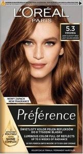 L’Oreal Paris Farba do włosów Préférence 5,3 Virginia 60 ml 1