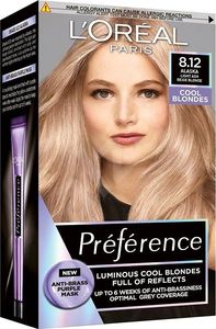 L’Oreal Paris LOral Paris Prfrence Cool Blondes Farba do włosów 60ml 8,12 Alaska 1