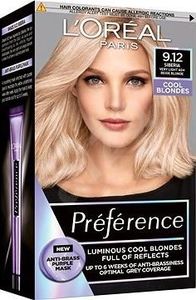 L’Oreal Paris LOral Paris Prfrence Cool Blondes Farba do włosów 60ml 9,12 Siberia 1