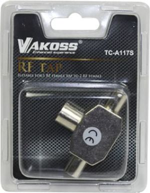 Vakoss Rozdziekacz antenowy RF na 2x RF (TC-A117S) 2