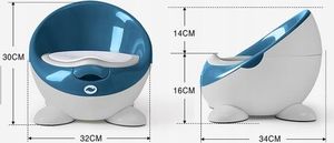 Primabobo Nocnik toaleta miękka z wyjmowaną nakładką niebieski 4