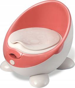Primabobo Nocnik toaleta miękka z wyjmowaną nakładką różowy 1