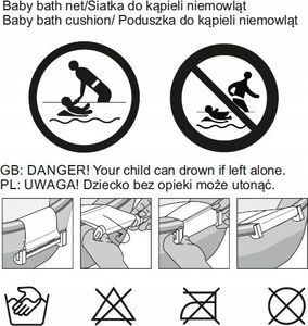 Primabobo Wkładka do wanienki PODUSZKA fotelik gwiazdki 4