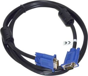 Kabel Vakoss D-Sub (VGA) - D-Sub (VGA) 2m czarny (TC-D766K) 1