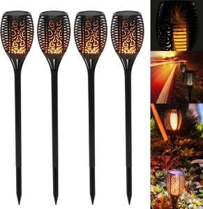 Saska Garden Lampa Ogrodowa Solarna Pochodnia Efekt Płomienia wys. 79cm, 33LED 7