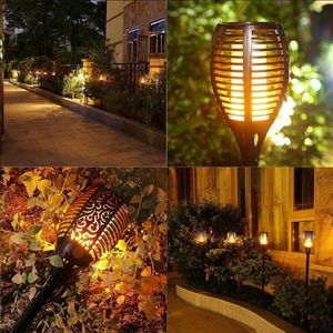 Saska Garden Lampa Ogrodowa Solarna Pochodnia Efekt Płomienia wys. 79cm, 33LED 10